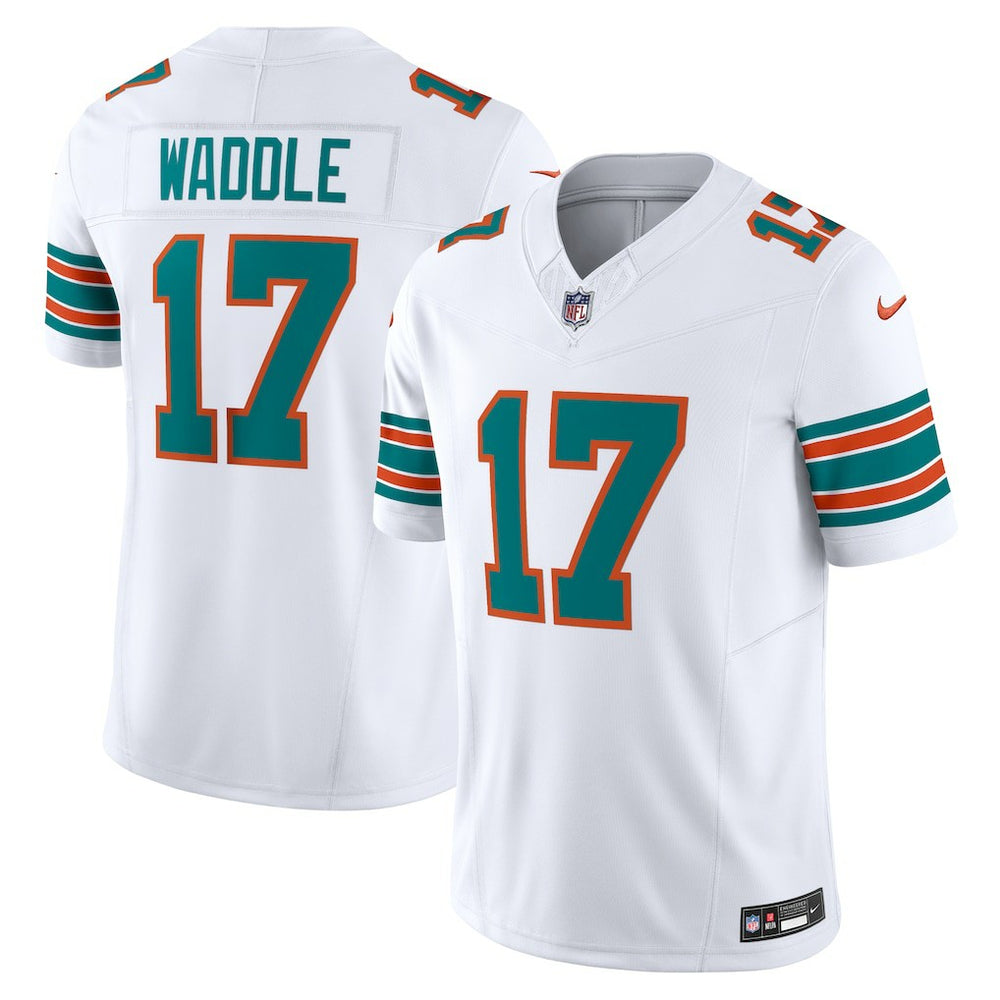 Jaylen Waddle Miami Dolphins Vapor F.U.S.E. Limited Jersey White | Nike for Sale