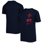 New Orleans Pelicans Youth Vs Block Essential T-Shirt Navy - NBA