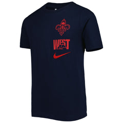 New Orleans Pelicans Youth Vs Block Essential T-Shirt Navy - NBA