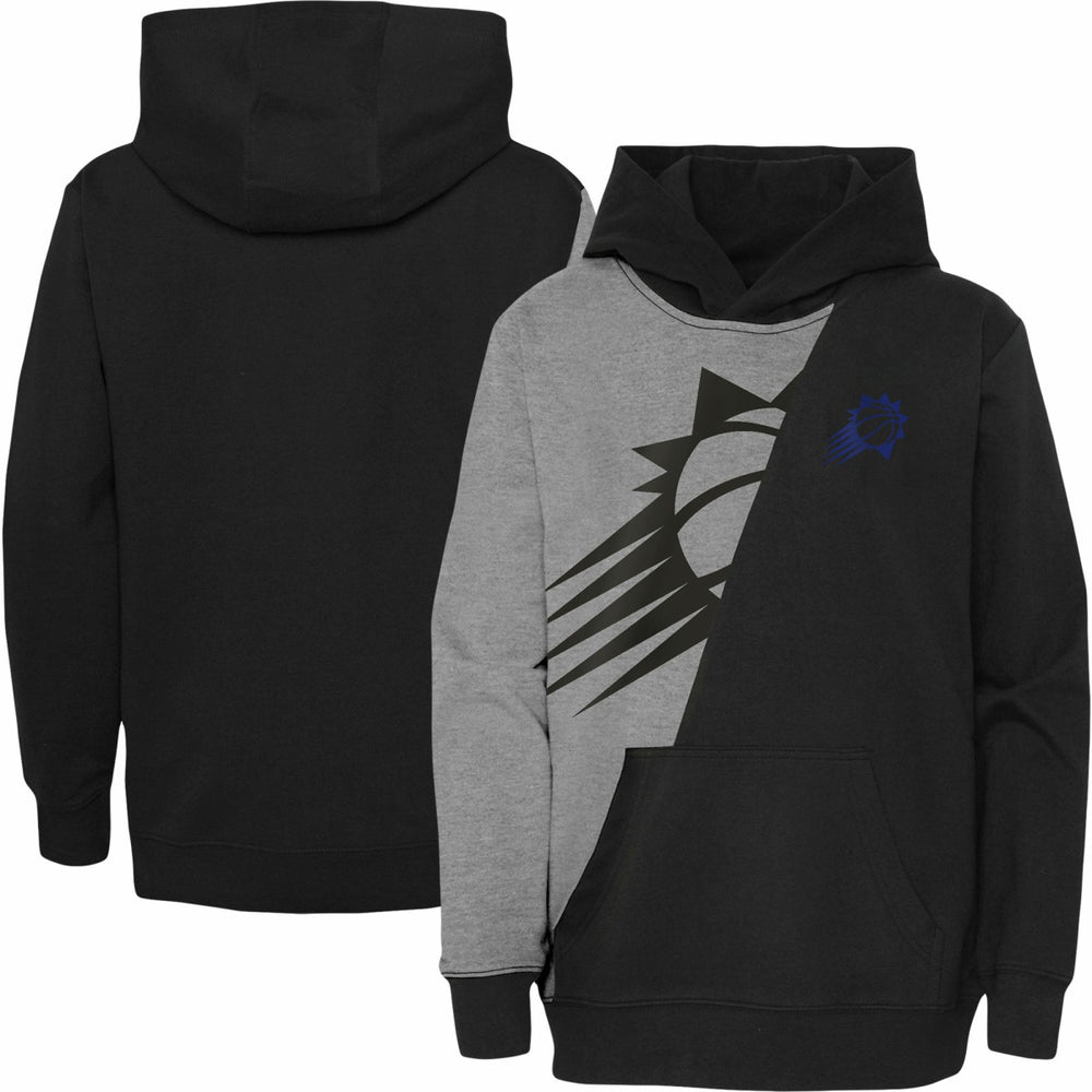 Phoenix Suns Preschool Unrivaled Split Pullover Hoodie Heather GrayBlack - NBA