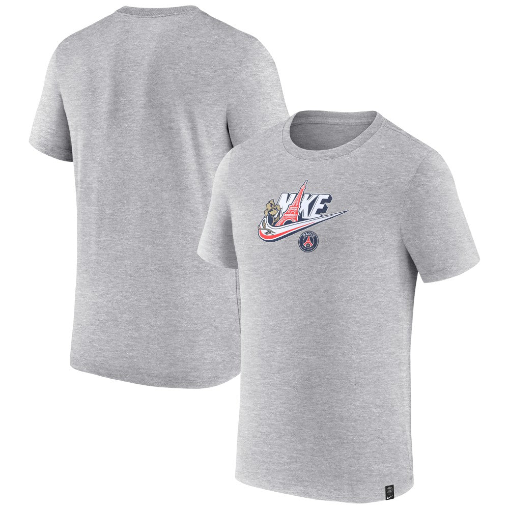 Paris Saint-Germain Futura T-Shirt Heather Gray | Nike online