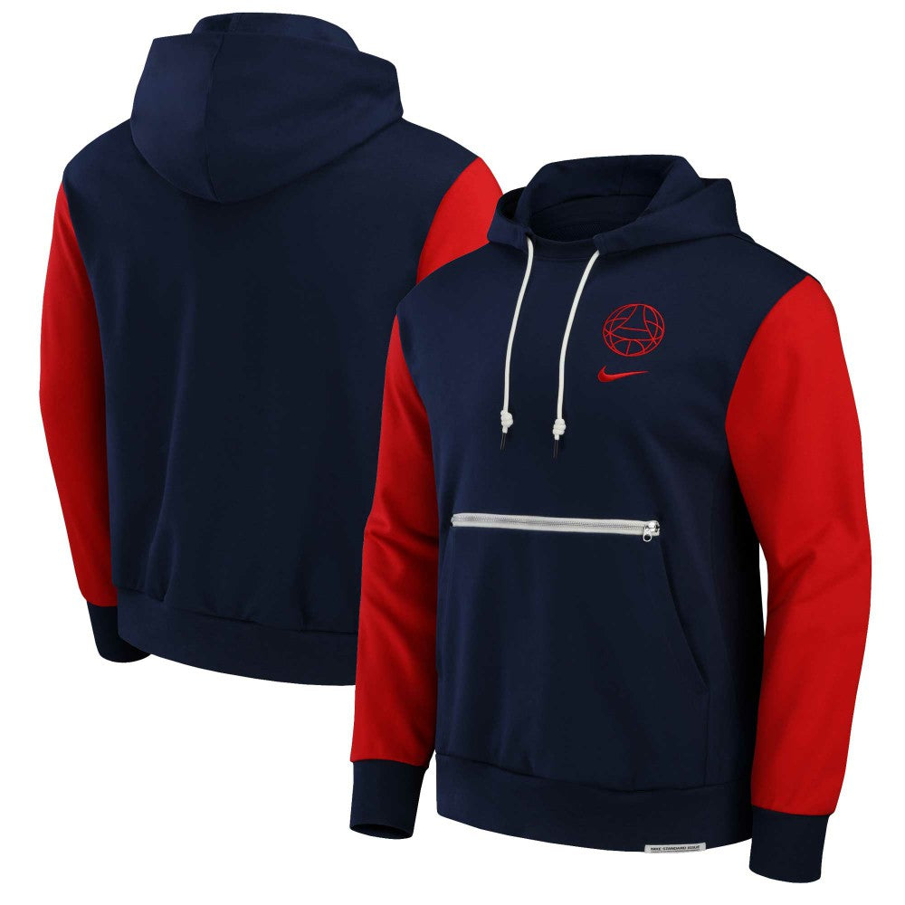 Paris Saint-Germain Standard Issue Pullover Hoodie Navy | Nike Online