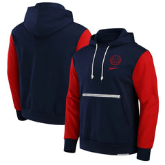 Paris Saint-Germain Standard Issue Pullover Hoodie Navy | Nike Online