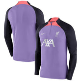 Liverpool Strike Drill 2023/24 Performance Quarter-Zip Long Sleeve Top Purple | Nike Online