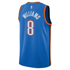 Jalen Williams Oklahoma City Thunder Unisex Swingman Jersey Icon Edition Blue - NBA