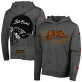 Cincinnati Bengals x BlaCkOWned Stripes Don't Come Easy Pullover Hoodie Gray | NFL