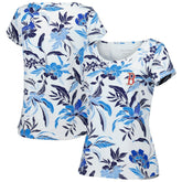 Boston Red Sox Tommy Bahama Women's Aubrey Romantic Blooms IslandZone T-Shirt - MLB