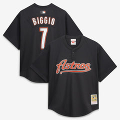 Craig Biggio Houston Astros Mitchell & Ness Authentic Batting Practice Jersey - MLB