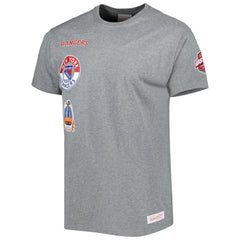 New York Rangers Mitchell & Ness City Collection T-Shirt - Heather Gray - NHL