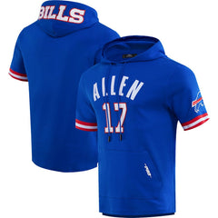 Josh Allen Buffalo Bills Pro Standard Player Name & Number Hoodie T-Shirt Royal | NFL