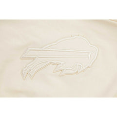 Josh Allen Buffalo Bills Player Name & Number Neutral Short Sleeve Pullover Hoodie Oatmeal | NFL