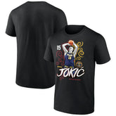 Nikola Jokic Denver Nuggets Competitor T-Shirt Black - NBA