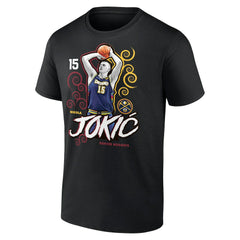 Nikola Jokic Denver Nuggets Competitor T-Shirt Black - NBA