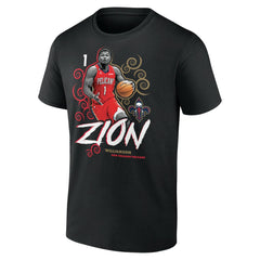 Zion Williamson New Orleans Pelicans Competitor T-Shirt Black - NBA