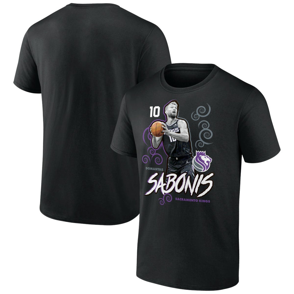 Domantas Sabonis Sacramento Kings Competitor T-Shirt Black - NBA