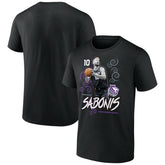 Domantas Sabonis Sacramento Kings Competitor T-Shirt Black - NBA