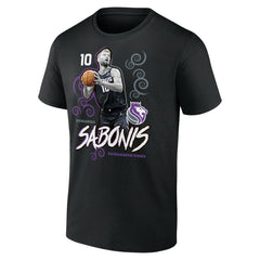 Domantas Sabonis Sacramento Kings Competitor T-Shirt Black - NBA