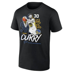 Stephen Curry Golden State Warriors Competitor T-Shirt Black - NBA