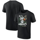 Giannis Antetokounmpo Milwaukee Bucks Competitor T-Shirt Black - NBA