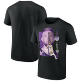 Domantas Sabonis Sacramento Kings Jump Pass T-Shirt Black - NBA