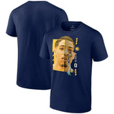 Tyrese Haliburton Indiana Pacers Jump Pass T-Shirt Navy - NBA