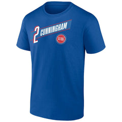 Cade Cunningham Detroit Pistons Full-Court Press Name & Number T-Shirt Royal - NBA