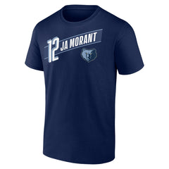 Ja Morant Memphis Grizzlies Full-Court Press Name & Number T-Shirt Navy - NBA