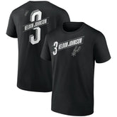 Keldon Johnson San Antonio Spurs Full-Court Press Name & Number T-Shirt Black - NBA