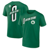 Jayson Tatum Boston Celtics Full-Court Press Name & Number T-Shirt Green - NBA