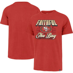 San Francisco 49ers '47 Faithful to the Bay Regional Franklin T-Shirt Scarlet | 47 brand