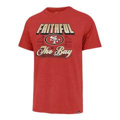 San Francisco 49ers '47 Faithful to the Bay Regional Franklin T-Shirt Scarlet | 47 brand