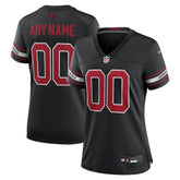 Arizona Cardinals Women's Alternate Custom Game Jersey Black | Nike for Sale