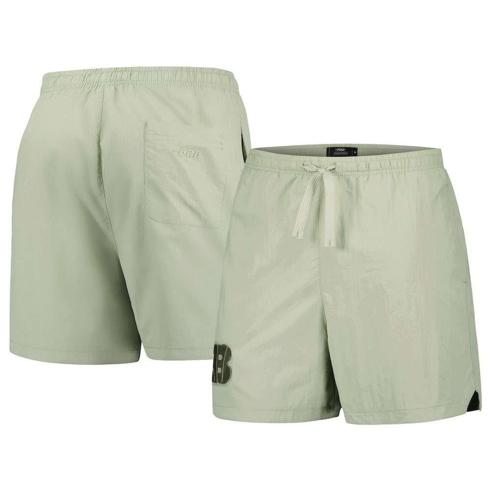 Cincinnati Bengals Pro Standard Neutrals 2.0 Woven Shorts Light Green | NFL