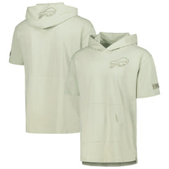 Buffalo Bills Pro Standard Neutrals Short Sleeve Pullover Hoodie Light Green | NFL