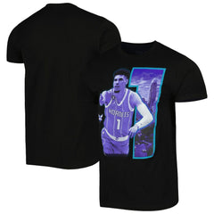 LaMelo Ball Charlotte Hornets Stadium Essentials Unisex Player Skyline T-Shirt Black - NBA