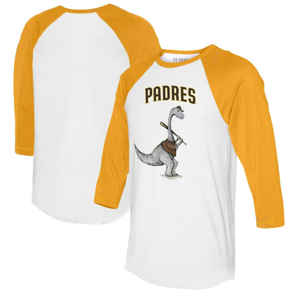 San Diego Padres Tiny Turnip Women's Bronto 3/4-Sleeve Raglan T-Shirt - MLB