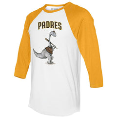 San Diego Padres Tiny Turnip Women's Bronto 3/4-Sleeve Raglan T-Shirt - MLB