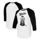Chicago White Sox Tiny Turnip Women's Gumball Machine 3/4-Sleeve Raglan T-Shirt - MLB