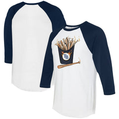 Tampa Bay Rays Tiny Turnip Women's Hot Bats 3/4-Sleeve Raglan T-Shirt - MLB