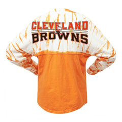 Cleveland Browns Women's Vintage Bamboo Spirit Jersey Long Sleeve T-Shirt Orange | Fanatics