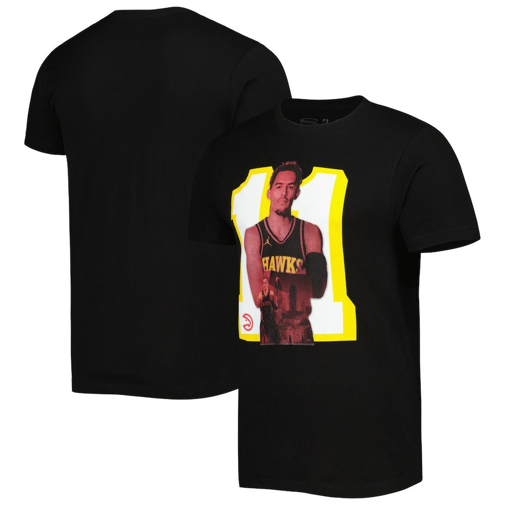 Trae Young Atlanta Hawks Stadium Essentials Player Metro T-Shirt Black - NBA