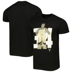 Giannis Antetokounmpo Milwaukee Bucks Stadium Essentials Player Metro T-Shirt Black - NBA