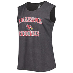 Arizona Cardinals Women's Plus Size Tank Top Heather Charcoal | Fanatics