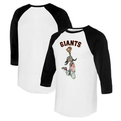 San Francisco Giants Tiny Turnip Women's Jada 3/4-Sleeve Raglan T-Shirt - MLB