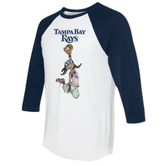 Tampa Bay Rays Tiny Turnip Women's Jada 3/4-Sleeve Raglan T-Shirt - MLB