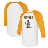 San Diego Padres Tiny Turnip Women's Kate 3/4-Sleeve Raglan T-Shirt - MLB