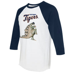 Detroit Tigers Tiny Turnip Unisex Stega 3/4-Sleeve Raglan T-Shirt - MLB