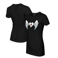 Arizona Diamondbacks Tiny Turnip Women's Angel Wings T-Shirt - MLB