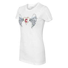 Cleveland Guardians Tiny Turnip Women's Angel Wings T-Shirt - MLB