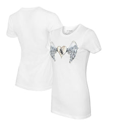 Chicago White Sox Tiny Turnip Women's Angel Wings T-Shirt - MLB